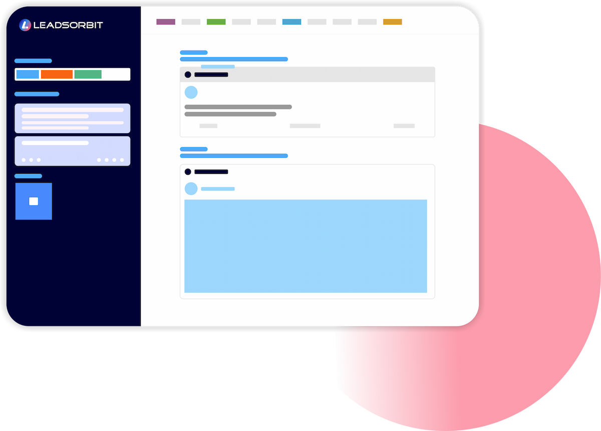 LEADSORBIT Platform Interface